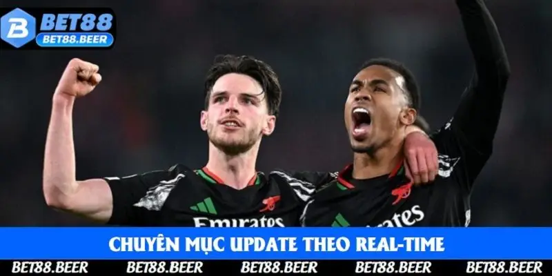 Chuyên mục phát triển cập nhật kết quả theo thời gian thực